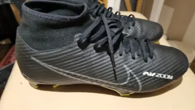 Botines de fútbol Nike Zoom negros - miniatura 4