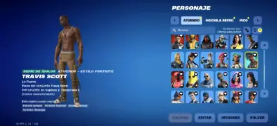 Cuenta con Travis Scott Fortnite - miniatura 2