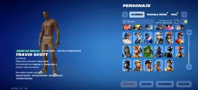 Cuenta con Travis Scott Fortnite - miniatura 3