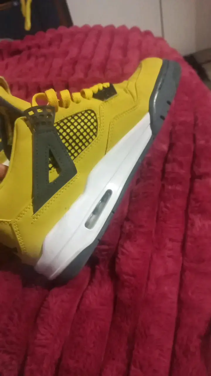 Zapatillas deportivas amarillas para hombre - 5
