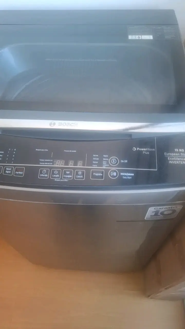 Lavadora Bosch Serie 4 15kg Inverter - 6