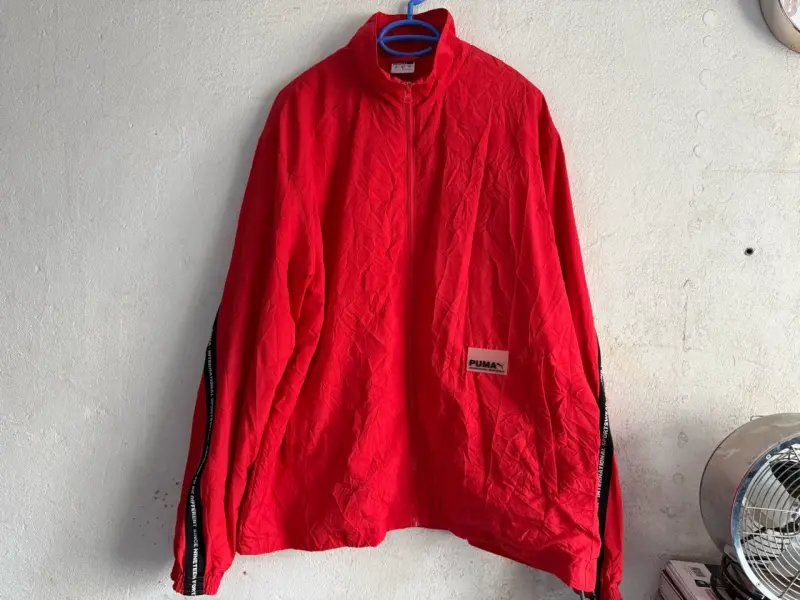 Chaqueta deportiva roja Puma talla L - 3