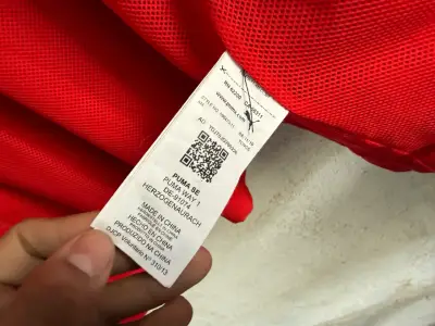 Chaqueta deportiva roja Puma talla L - miniatura 5