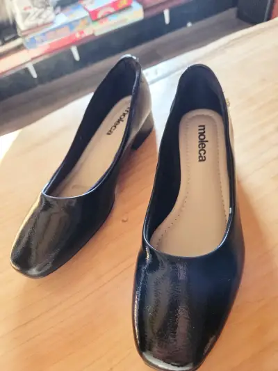 Zapatos de charol negros Moleca talla 36 - miniatura 1