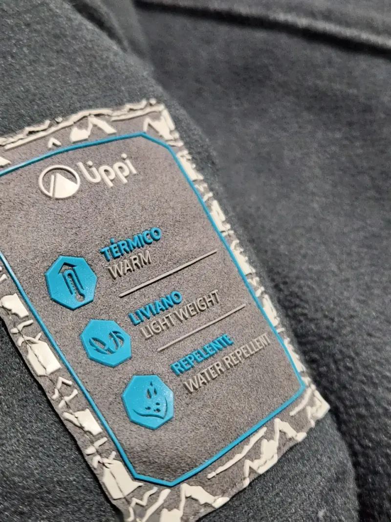 Chaqueta softshell gris Lippi para hombre - 4