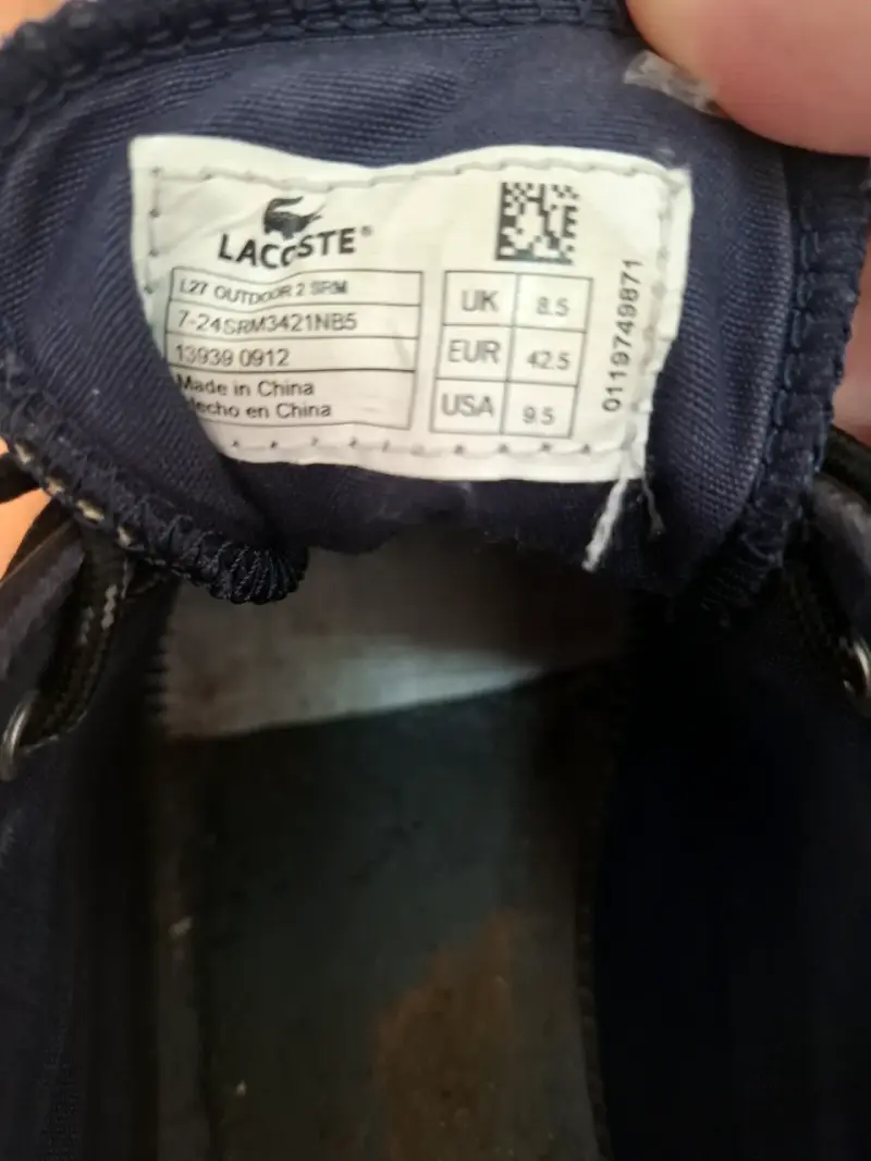 Zapatillas casuales Lacoste L27 Outdoor 2 SPM - 4