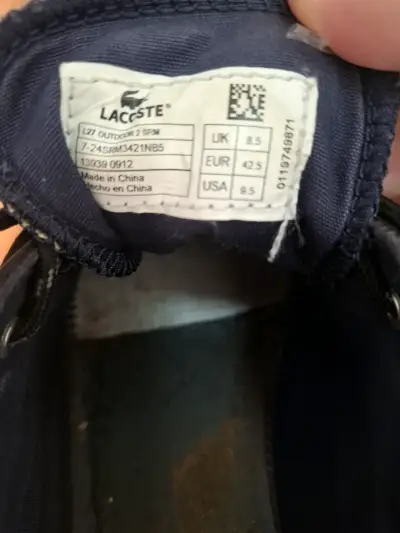 Zapatillas casuales Lacoste L27 Outdoor 2 SPM - miniatura 4