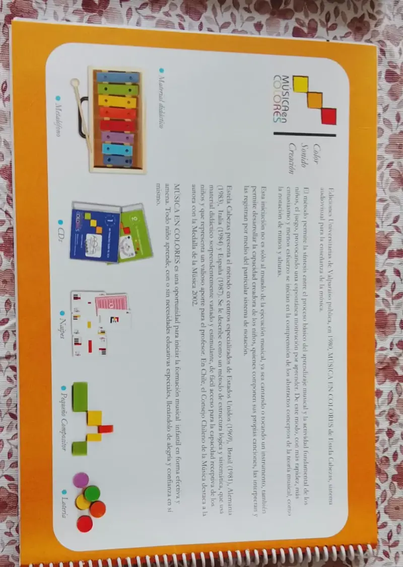 Libro Música en Colores Nivel 4 - 2