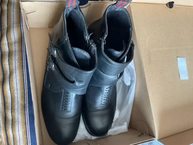 Botines de Huaso  negro talla 40