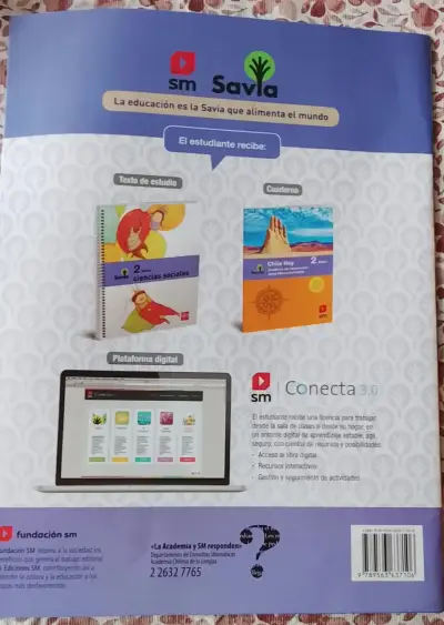 Cuaderno de Geografía Chile Hoy 2° Básico SM - miniatura 2