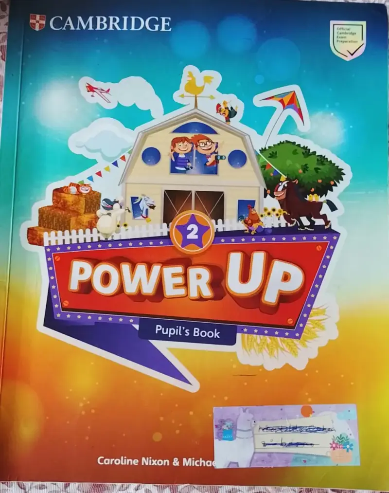 Libro de inglés Cambridge Power Up 2 Pupils Book
