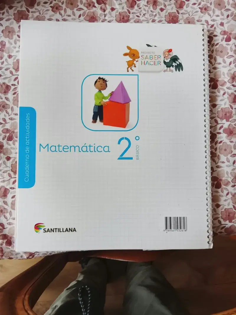 Cuaderno de Actividades Matemática 2° Básico Santillana - 2