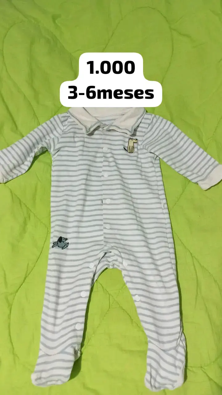 Pijamas para bebé 0-6 meses con diseños variados - 3