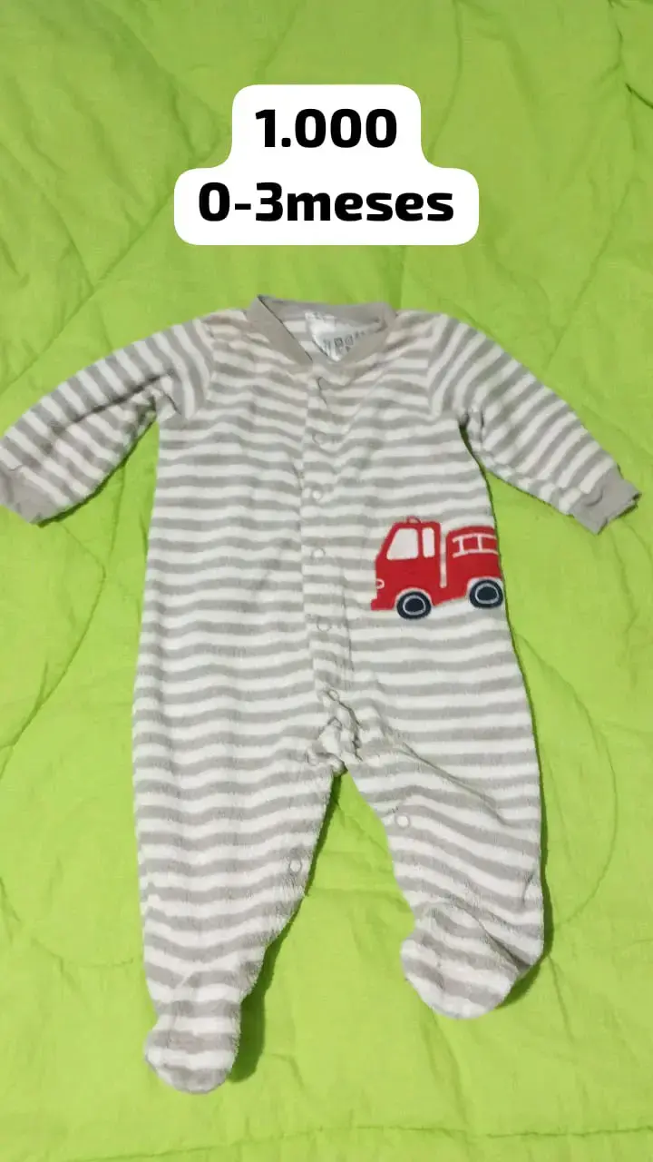Pijamas para bebé 0-6 meses con diseños variados - 4