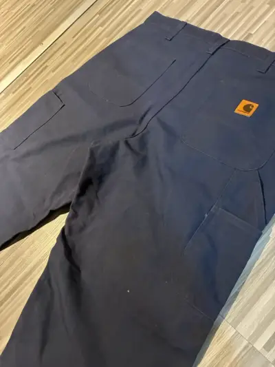 Pantalones Carhartt Dungaree Fit Azul Marino - miniatura 5