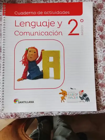Cuaderno de Actividades Lenguaje y Comunicación 2° Básico Santillana - miniatura 1