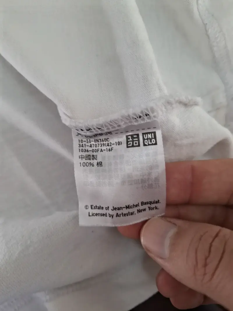 Polera Uniqlo Jean-Michel Basquiat King Pleasure - 5