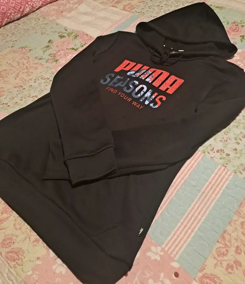 Polerón con capucha Puma Seasons negro - 4