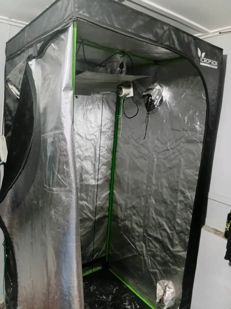 Carpa de Cultivo iCropBox con Reflector Interior