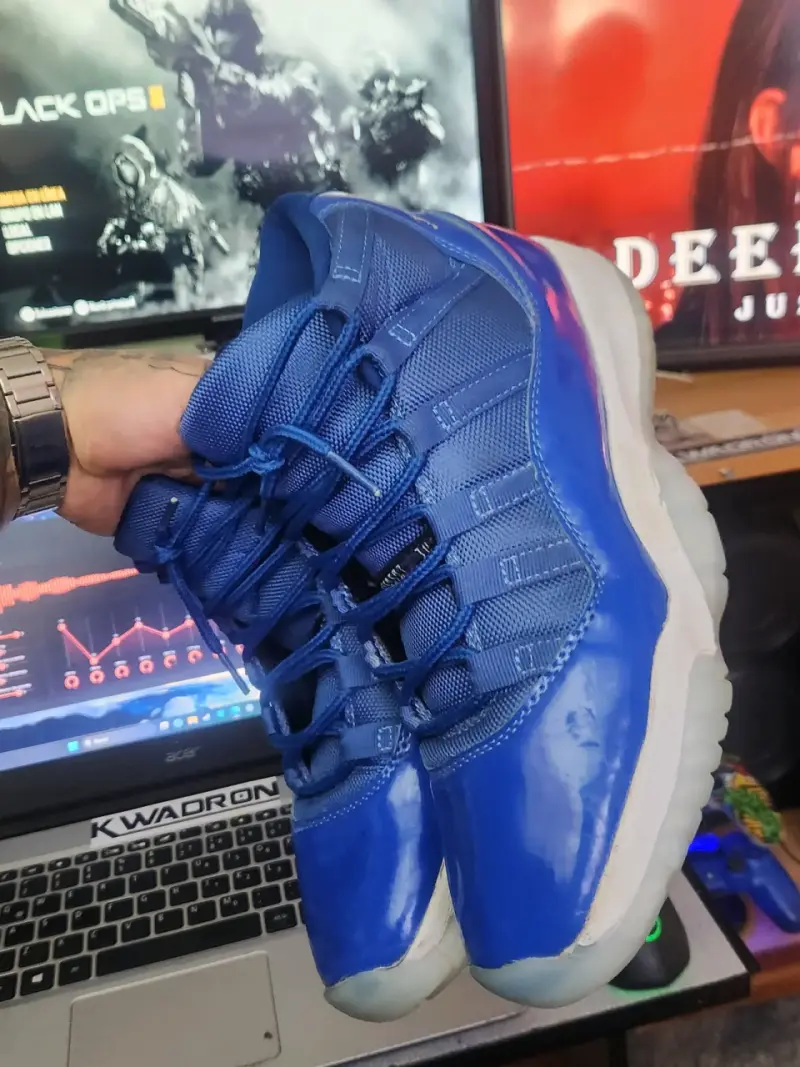Zapatillas jordan retro 11 azules talla 43 - 6