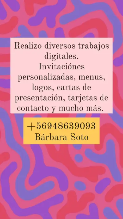 Tarjetas, invitaciones y más todo digital ♥️ - miniatura 1