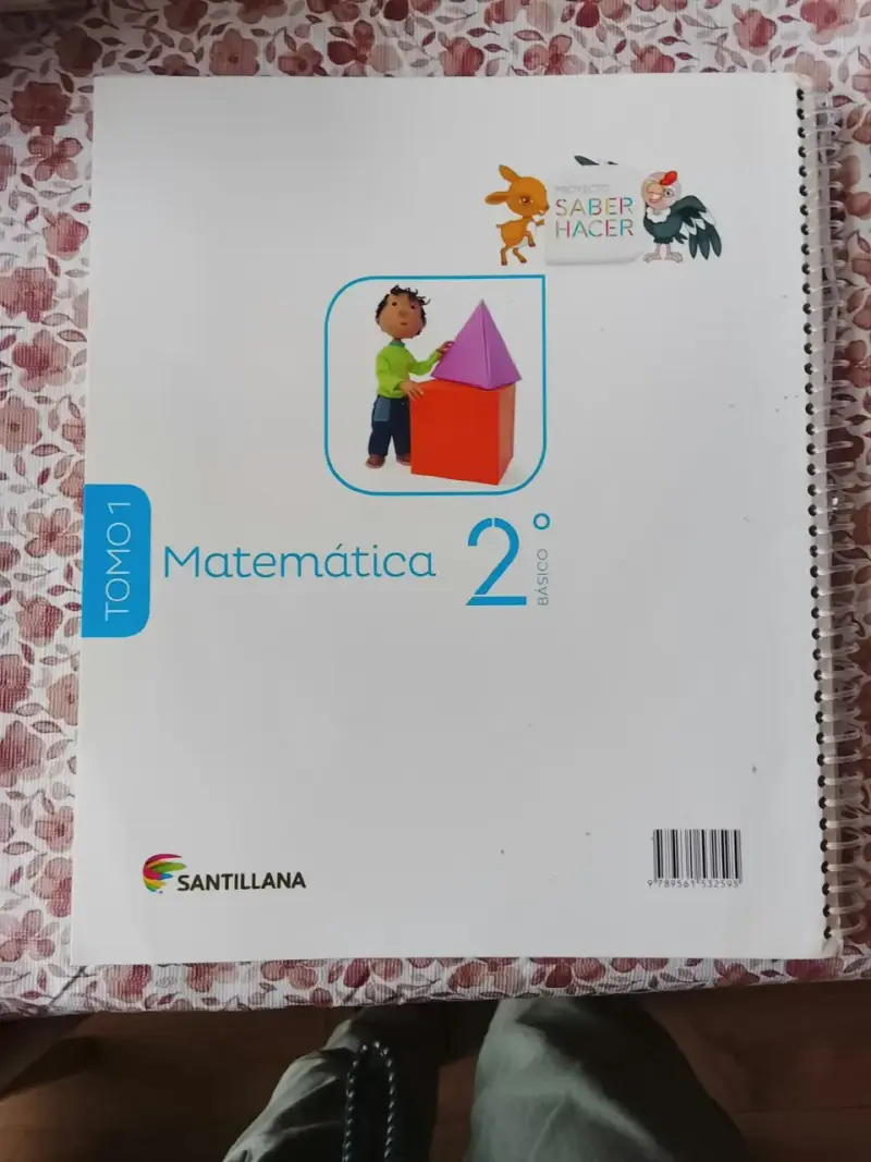 Libro Matemática 2° Básico Tomo 1 Santillana - 2