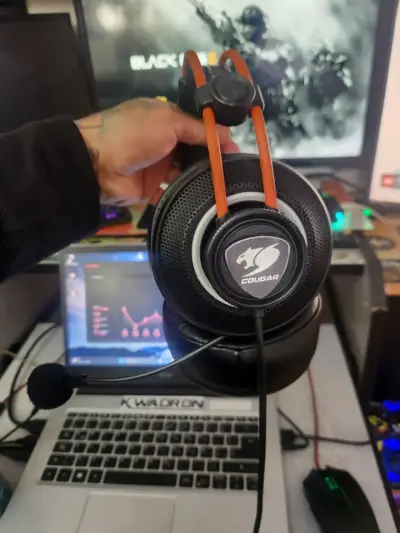 Auriculares Gaming Cougar Immersa Pro Prix con Micrófono - miniatura 2