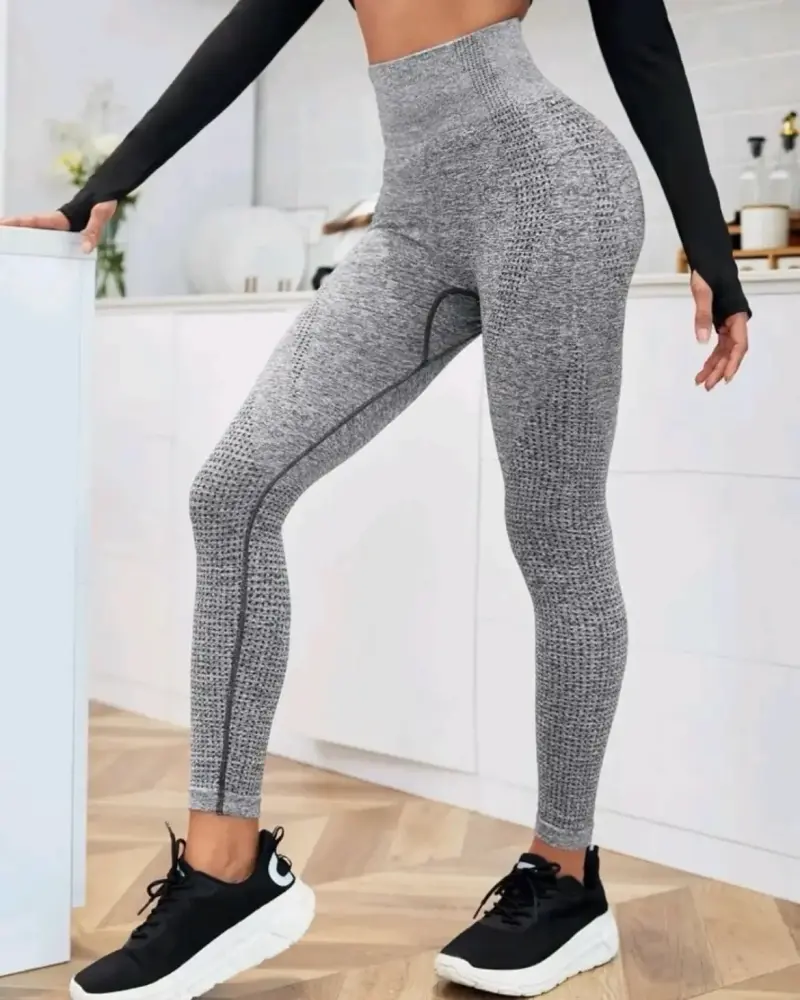 2 Leggings deportivos de cintura alta para mujer
