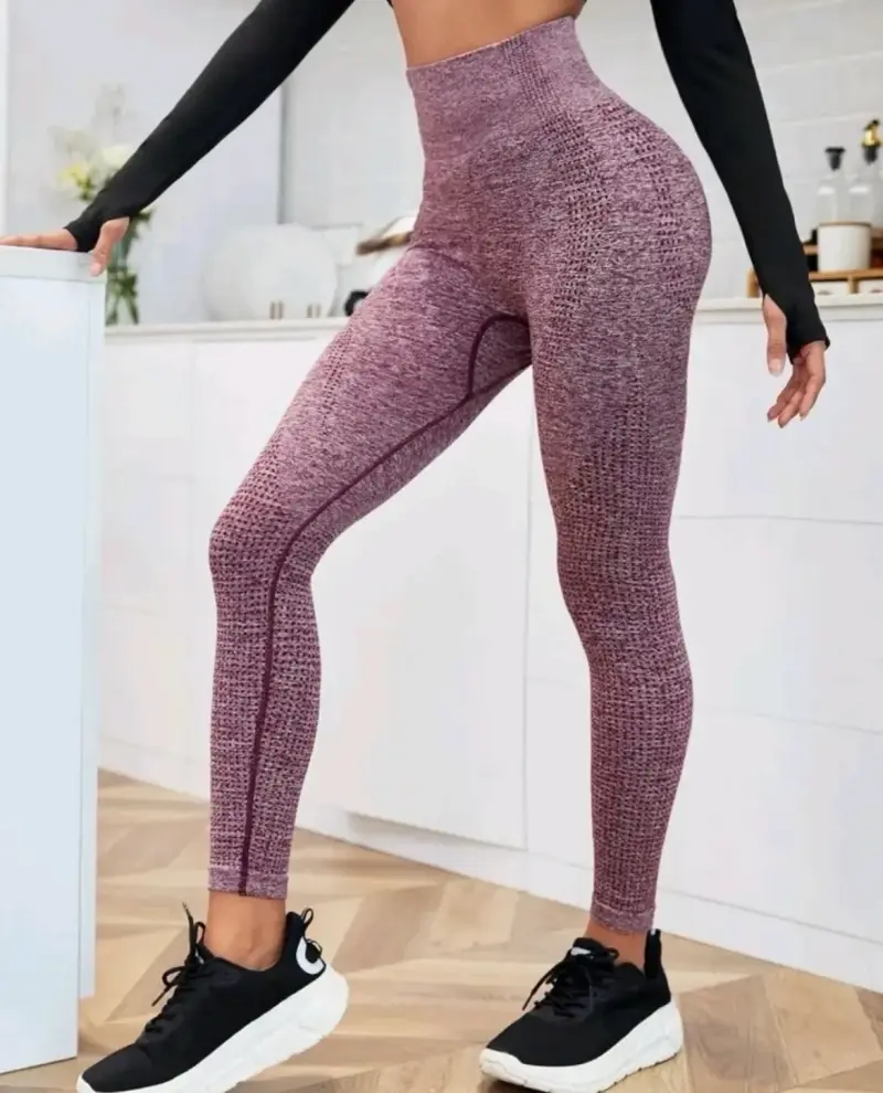 2 Leggings deportivos de cintura alta para mujer - 3