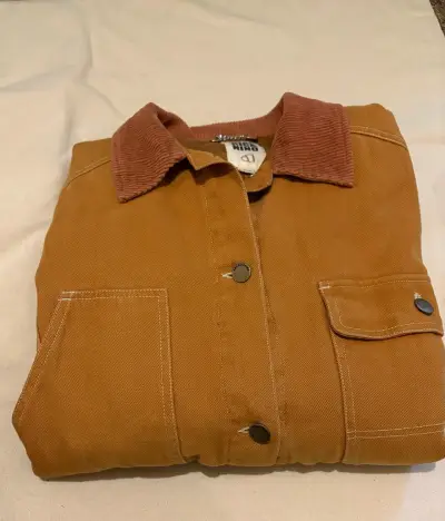 Chaqueta de pana marrón para hombre - miniatura 1