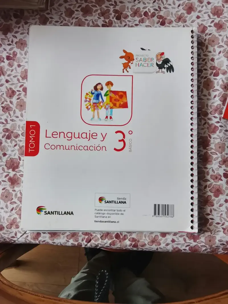 Lenguaje y Comunicación 3° Básico Tomo 1 Santillan - 2