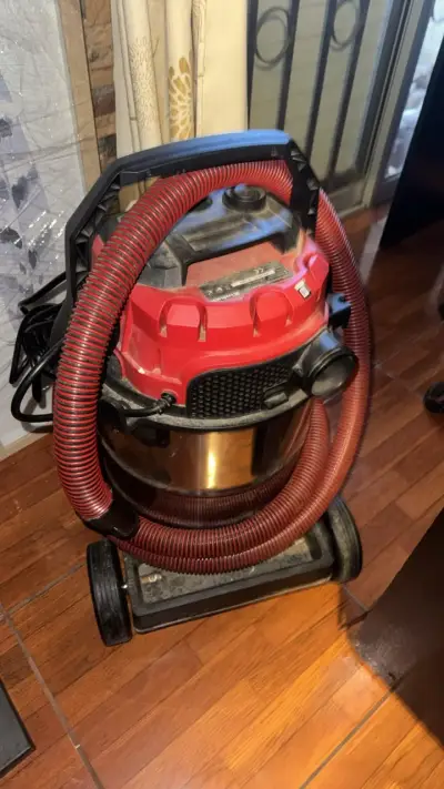 Aspiradora industrial Einhell roja con ruedas - miniatura 2