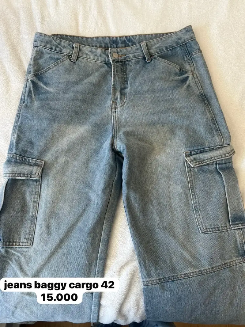Jeans Baggy Cargo Talla 42