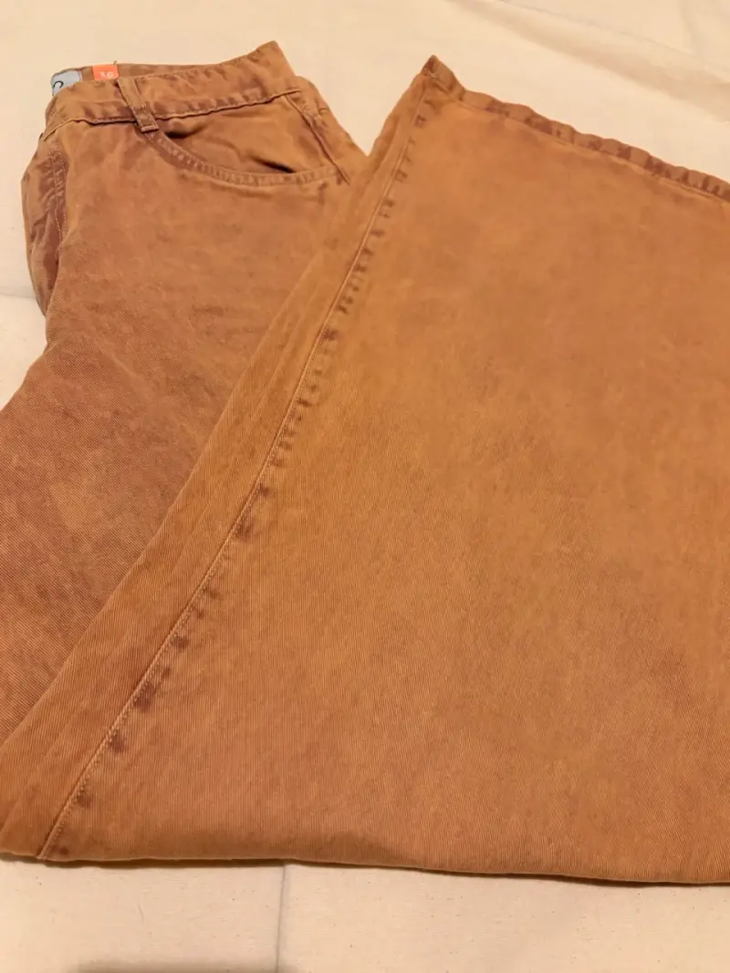 Jeans color terracota para mujer - 4