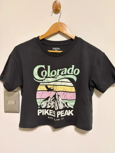 Polera negra Sybilla Colorado Pikes Peak - miniatura 1