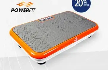 Plataforma Vibratoria Powerfit Naranja