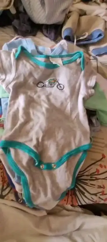 Conjunto de bodies de bebé en algodón - 5