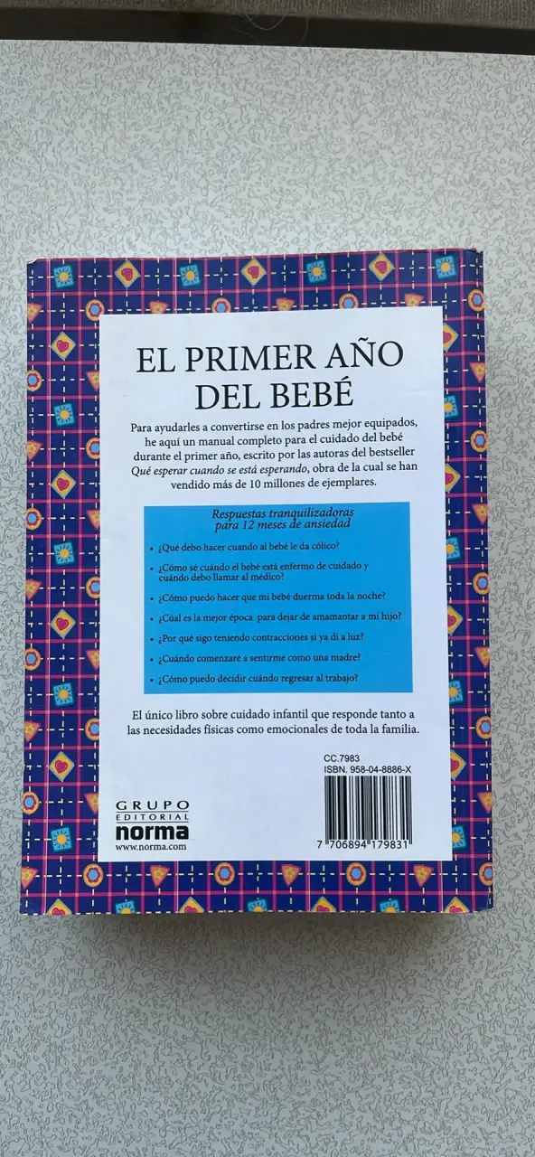 Libro El Primer Año del Bebé Grupo Norma - 2
