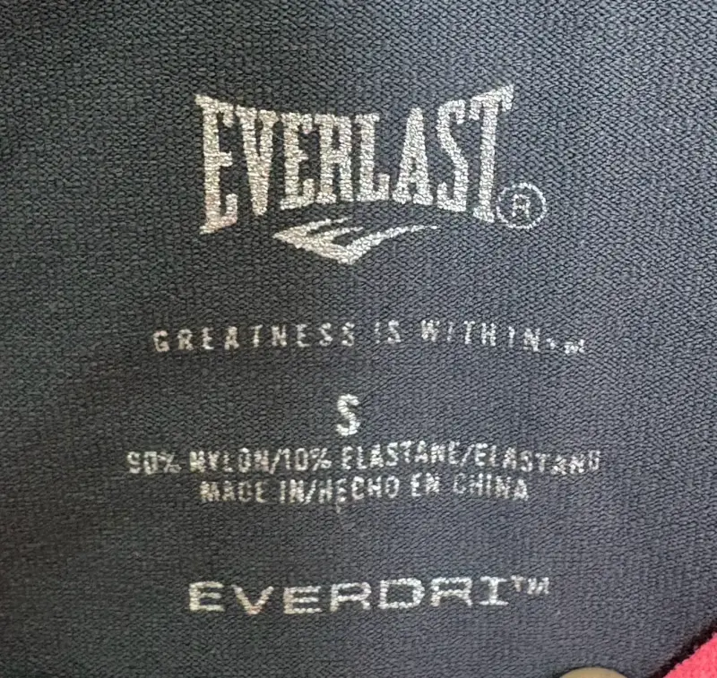 Polera deportiva Everlast gris/detalles  rosados - 5