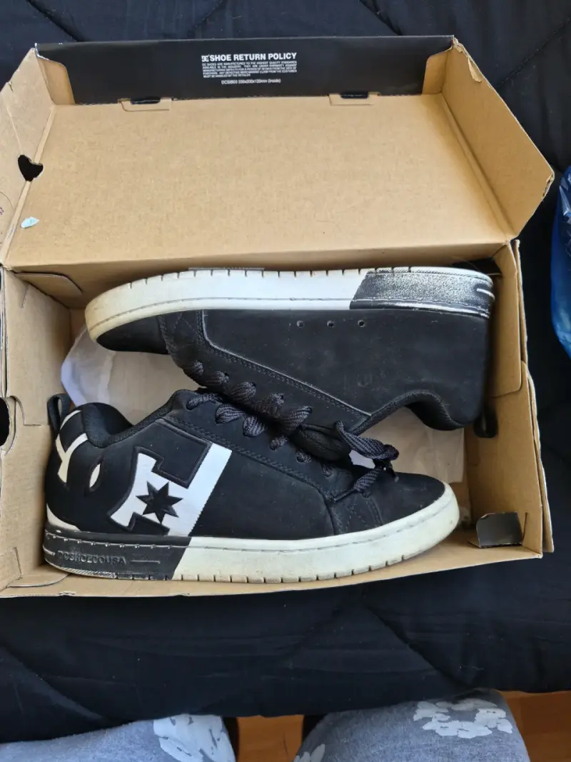 Zapatillas negras DC Shoes para hombre - 2