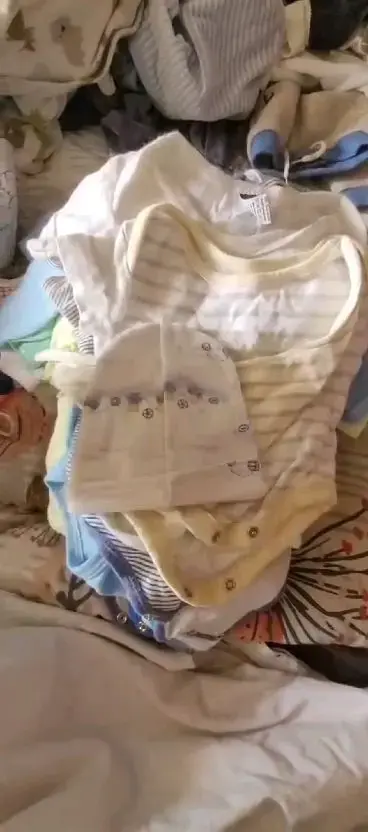 Lote de Bodies de Bebé Rayados y Estampados - 5