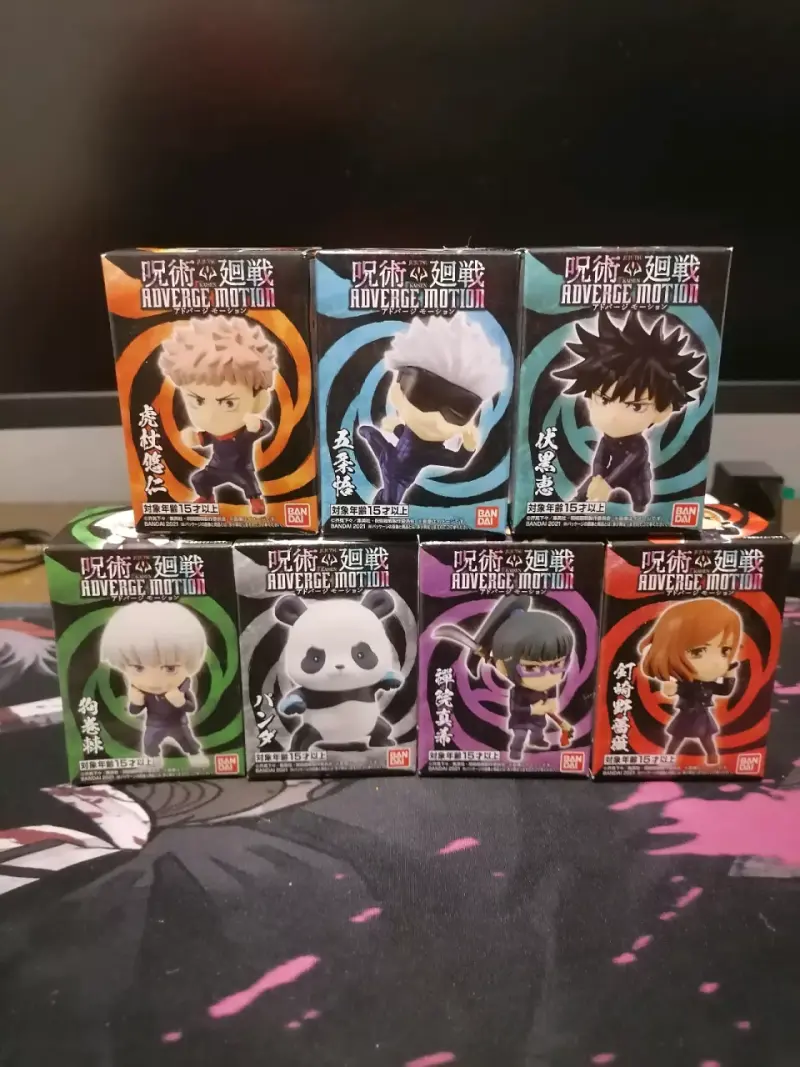 Set de figuras Jujutsu Kaisen Adverge Motion