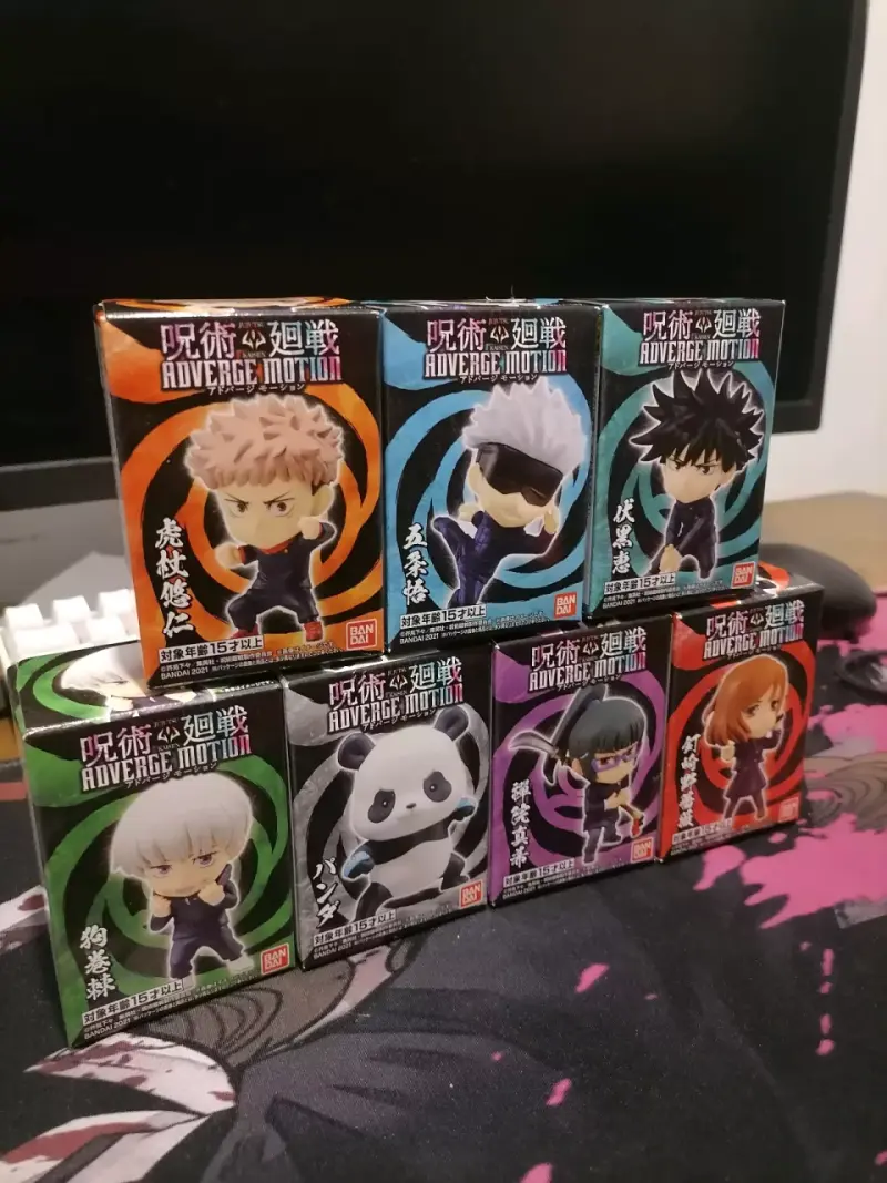 Set de figuras Jujutsu Kaisen Adverge Motion - 2