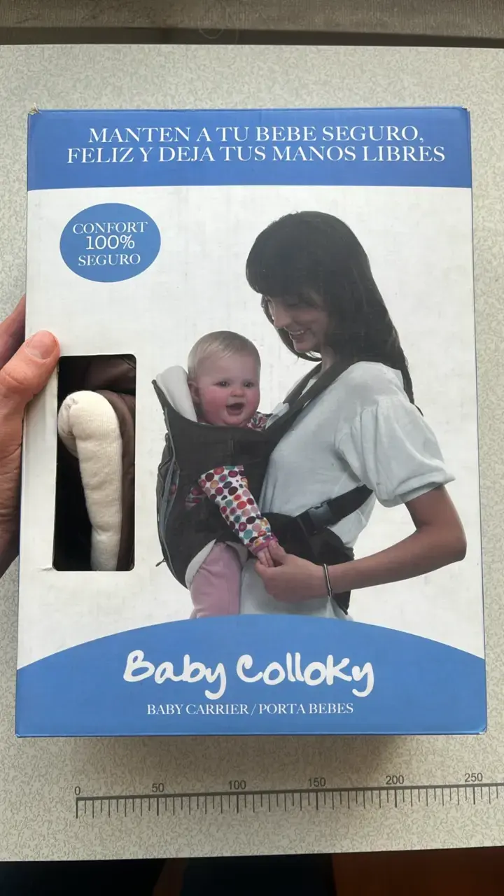 Portabebés Baby Colloky ergonómico y seguro