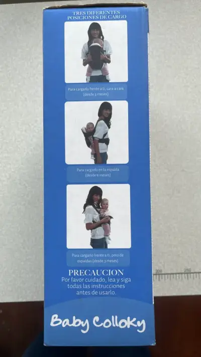 Portabebés Baby Colloky ergonómico y seguro - miniatura 2