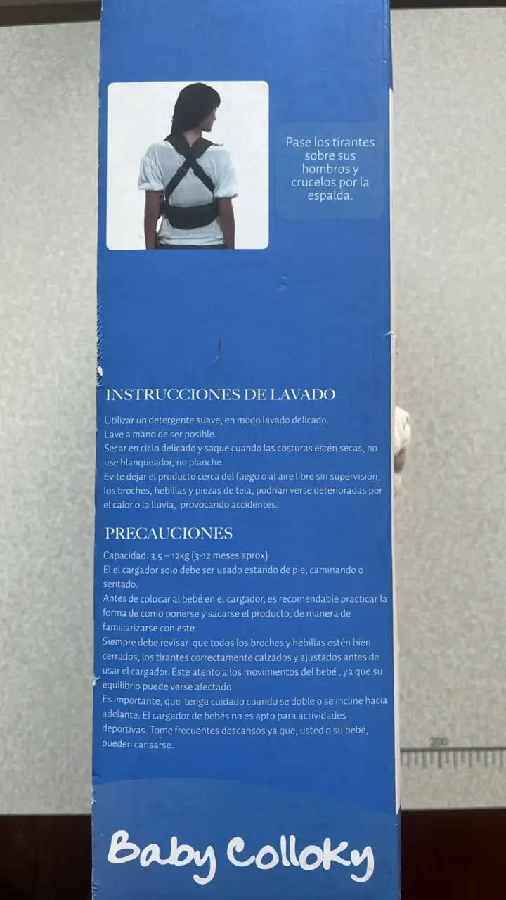 Portabebés Baby Colloky ergonómico y seguro - 4