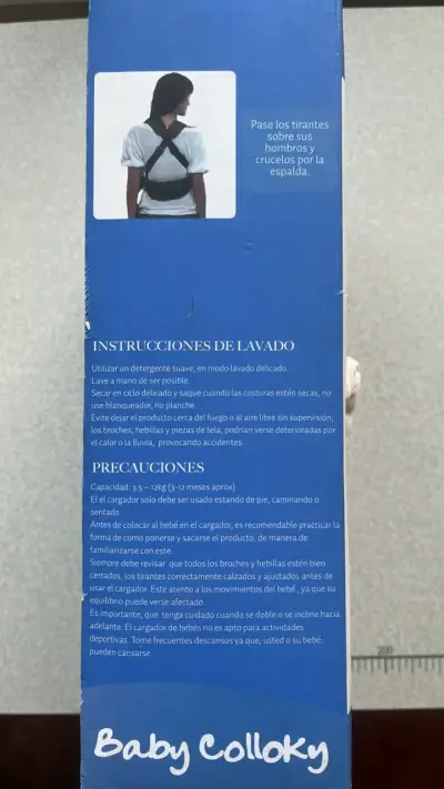 Portabebés Baby Colloky ergonómico y seguro - miniatura 4