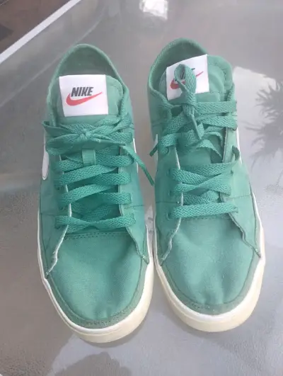 Nike Court Legacy Canvas Verde Talla 40.5 - miniatura 2