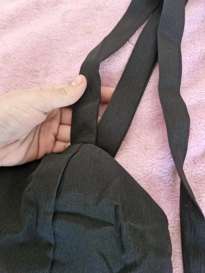 Enterizo negro con tirantes ajustables - 2