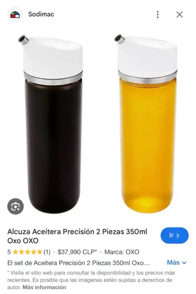 Set de dispensadores de aceite y vinagre OXO - miniatura 5